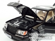 Автоминиатюра модели - Mercedes-Benz S320 SEL W140 Black 1:24 CPM junior series