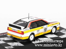 Автоминиатюра модели - AUDI Quattro N10 Winner Rally Acropolis 1984 1:43 Altaya