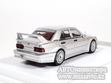 Автоминиатюра модели - Mercedes-Benz 190E W201 2,5-16 Evolution silver 1:64 SEEKER