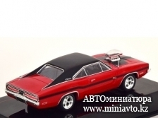 Автоминиатюра модели - Dodge Charger R/T 1970 red/flatblack Ixo