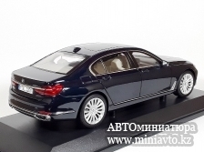Автоминиатюра модели - BMW 750li Imperial Blue 1:18 iScale