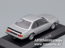 Автоминиатюра модели - BMW 635 CSI E24 (1982), silver metallic Maxichamps