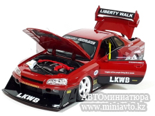 Автоминиатюра модели - Nissan Skyline GT-R S-15 (R34) 1:18 CPM junior series
