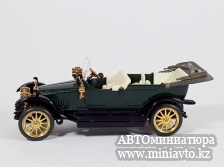 Автоминиатюра модели - Руссо-Балт С24-40 Торпедо кабриолет тёмнозелёный Саратов СССР