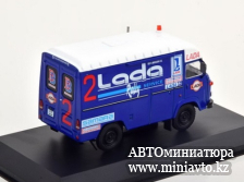 Автоминиатюра модели - AVIA A21F техничка "Lada Rally Service" 1982 1:43 IXO