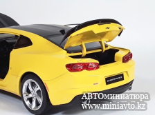 Автоминиатюра модели - Chevrolet Camaro SS 2023 yellow 1:18 CPM junior series