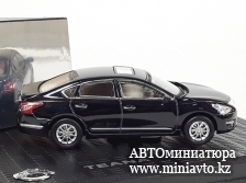 Автоминиатюра модели - Nissan Teana 2013 darkblue 1:43 Paudi Models