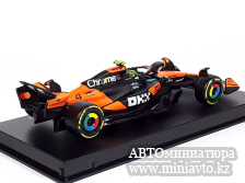 Автоминиатюра модели - McLaren MCL39 F1 World Champion 2025 #4 Norris 1:43 Bburago