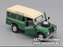 Автоминиатюра модели - LAND ROVER Series 109, green Cararama