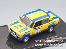 Автоминиатюра модели - Lada 2105 VFTS №11 Barum Team" Lank/Týce Rally Valaska Zima 1984 1:43 Ixo