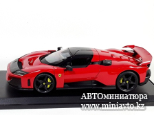 Автоминиатюра модели - Ferrari F80 red 2024 1:18 Bburago