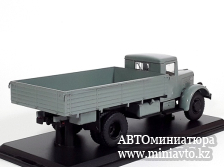 Автоминиатюра модели - МАЗ-200 бортовой серый 1:43 SSM