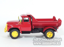 Автоминиатюра модели - ЗиЛ-ММЗ-555 самосвал (ранняя облицовка) красный Автоистория