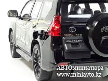 Автоминиатюра модели - Toyota Land Cruiser PRADO 150 Black 1:18 CPM junior series
