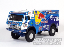 Автоминиатюра модели - КамАЗ-4326 "Дакар-2011" Аргентина — Чили, Владимир Чагин, Сергей Савостин 1:43 Eligor