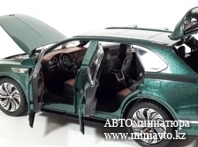 Автоминиатюра модели - Bentley Bentayga Green 1:24 CPM junior series