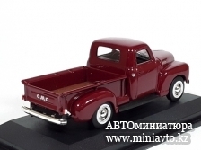 Автоминиатюра модели - GMC Pick Up (1950), dark red Yat Ming