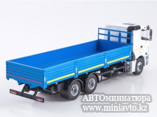 Автоминиатюра модели - КАМАЗ-65207-87 (S5) белый/синий 1:43 ПАО КАМАЗ