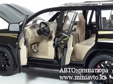 Автоминиатюра модели - Toyota Land Cruiser PRADO 150 "PROAD" black 1:18 CPM junior series