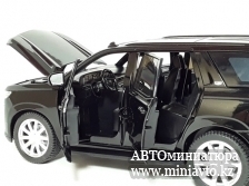 Автоминиатюра модели - Cadillac Escalade black 1:24 CPM junior series