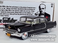 Автоминиатюра модели - CADILLAC Fleetwood Series 60 Special 1955 Black (из к/ф "Крёстный отец") Greenlight 1:24
