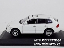 Автоминиатюра модели - Porsche Cayenne S white 1:43 China Promo Models