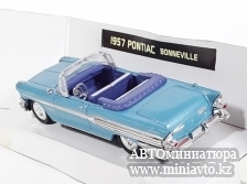 Автоминиатюра модели - PONTIAC Bonneville (1957), blue New Ray