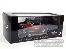 Автоминиатюра модели - Mercedes Benz 170S Cabriolet closed 1950 red/black 1:43 Signature Models