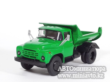 Автоминиатюра модели - ЗиЛ-ММЗ-555 (поздняя облицовка ) зелёный Автоистория