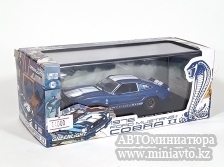 Автоминиатюра модели - Ford Mustang  Cobra II  Blue 1976 1:43 Greenlight 