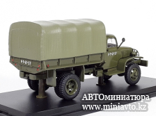 Автоминиатюра модели - CHEVROLET G7117 бортовой с тентом (с лебёдкой) хаки 1:43 SSM