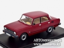 Автоминиатюра модели - Moskvitch AZLK 2140SL Saloon 1980 darkred 1:24 Hachette 