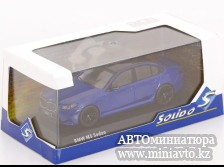 Автоминиатюра модели - BMW M5 G90  2025 bluemetallic 1:43 Solido