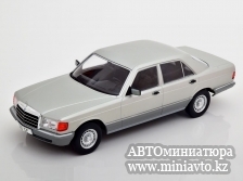 Автоминиатюра модели - Mercedes 380SE W126 1979-1985 silver 1:18 MCG