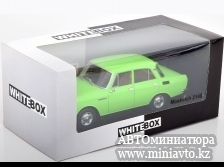 Автоминиатюра модели - Moskwitsch 2140 lightgreen 1:24 WhiteBox