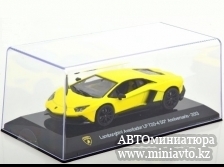 Автоминиатюра модели - Lamborghini Aventador LP720-4 50th Anniversary 2013 yellow  1:43 Altaya