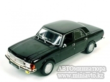 Автоминиатюра модели - ГАЗ-3102 "Волга", чёрная   De Agostini - Автолегенды СССР