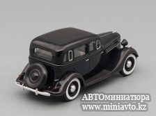 Автоминиатюра модели - ГАЗ 11-73, черный Наш Автопром
