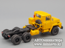 Автоминиатюра модели - КРАЗ 252 седельный тягач (1979-1990), желтый Наш Автопром