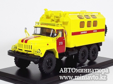 Автоминиатюра модели - ЗиЛ-131 кунг аварийная служба 1:43 SSM