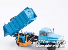Автоминиатюра модели - КО-413 (ГАЗ 53) синий Автоистория