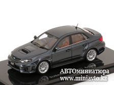 Автоминиатюра модели - Subaru WRX STI A-Line anthracit 1:43 Ebbro