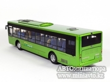Автоминиатюра модели - Yutong City Bus ZK6125ВEVG12 1/42 зелёный China Promo Models