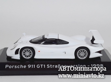 Автоминиатюра модели - Porsche 911 (996) GT1 Street, white, 1998 1:43 Altaya