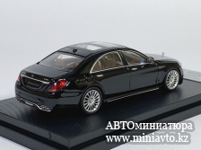 Автоминиатюра модели - Mercedes-Benz E65 AMG W222 Black 1:64 Glory Model