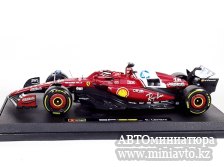 Автоминиатюра модели - Ferrari SF-25 F1 #16 Charles Leclerc 2025  1:18 Bburago