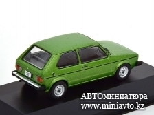 Автоминиатюра модели - VW Caribe (Rabbit (Golf) 1) 1978 greenmetallic 1:43 Altaya