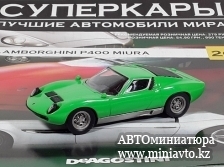 Автоминиатюра модели - LAMBORGHINI P400 Miura, green Суперкары DeAgostini