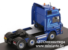 Автоминиатюра модели - MAN F2000 Truck year 1995 blue/decor 1:43 Hachette