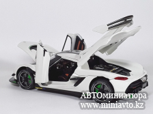 Автоминиатюра модели - Koenigsegg Jesko White 1:24 CPM junior series